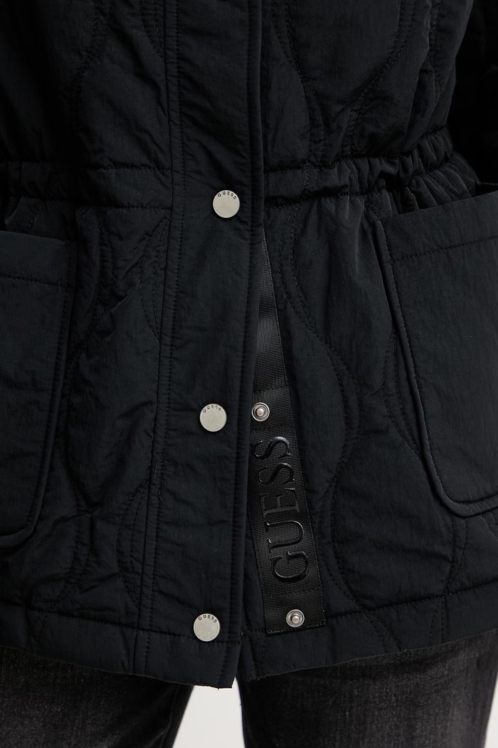 Guess prechodná bunda dámska CORINNE W6YL11.W2880 čierna
