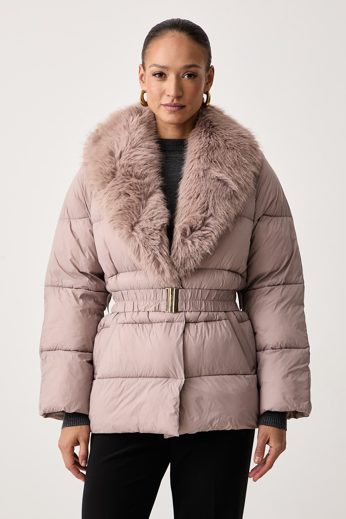 Marciano by Guess Kurtka pikowana damska LILLA beżowy G6BL15.W4451