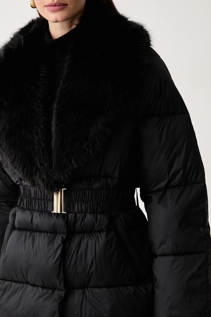 Prošívaná bunda dámská LILLA Marciano by Guess G6BL15.W4451 černá