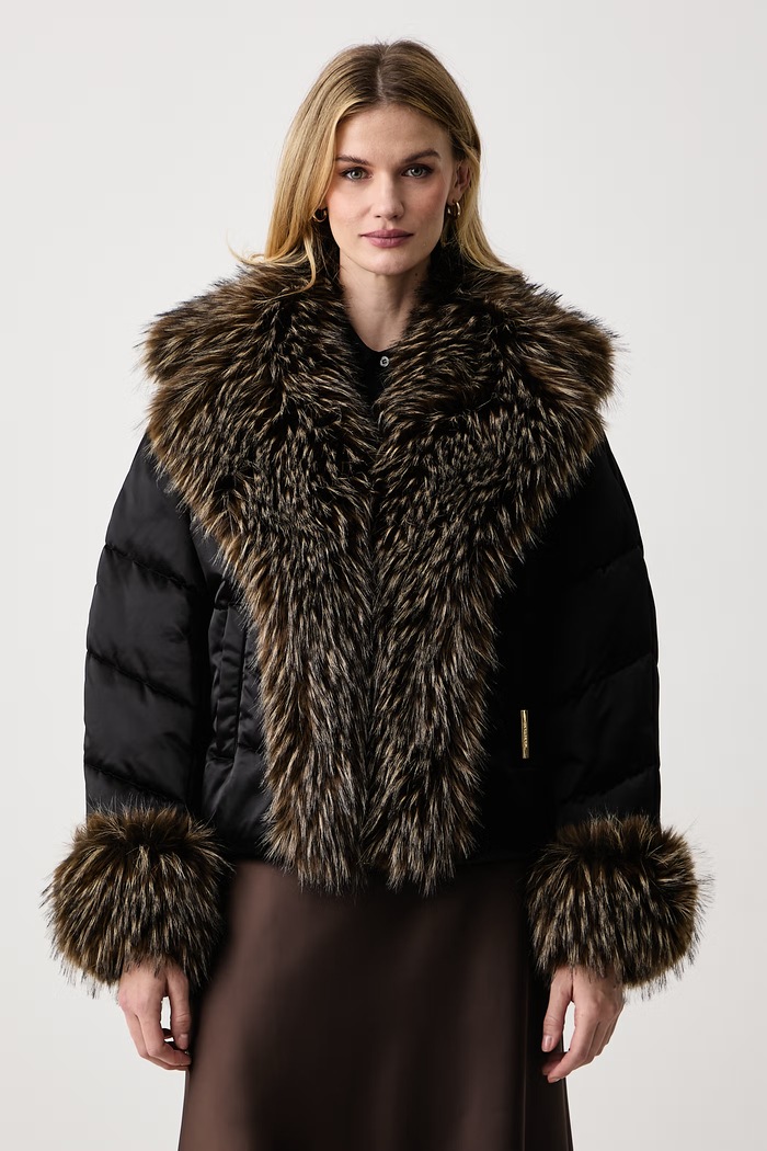 Marciano by Guess Dámska bunda DAKOTA čierna G6BL13.W4449