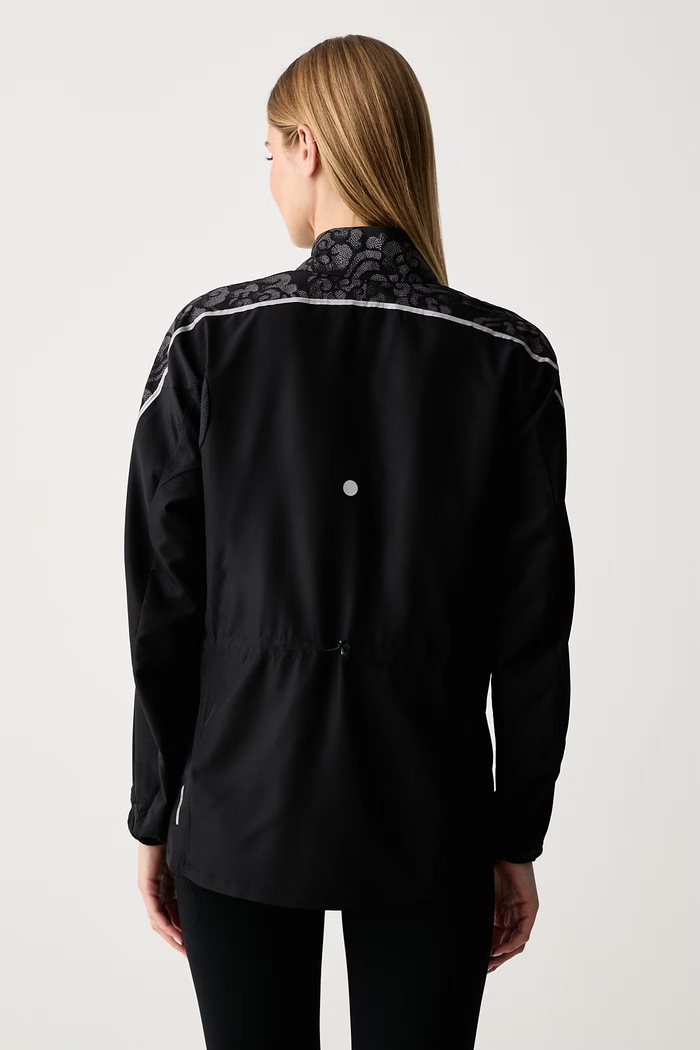 Asics Kurtka sportowa damska ROAD LITE-SHOW JACKET czarny 2012D492.001