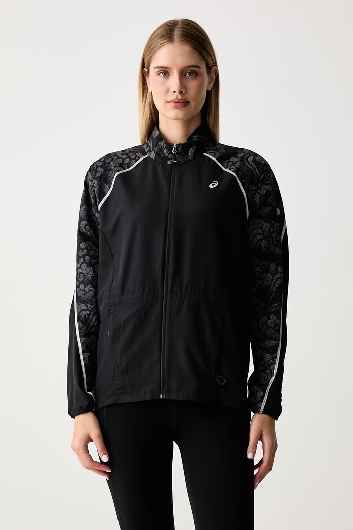 Odzież Asics Kurtka sportowa damska ROAD LITE-SHOW JACKET 2012D492.001 czarny