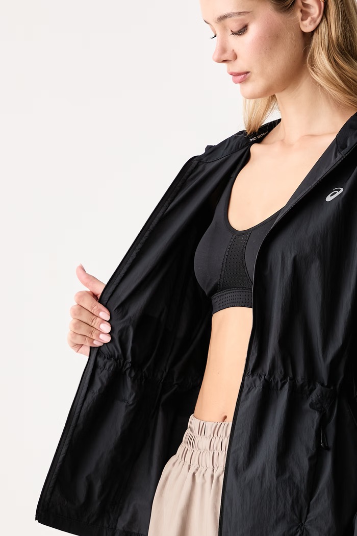 Asics Kurtka sportowa damska ROAD PACKABLE JACKET 2012D076.001