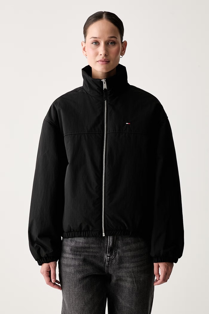Tommy Jeans jakna za žene crna DW0DW22908