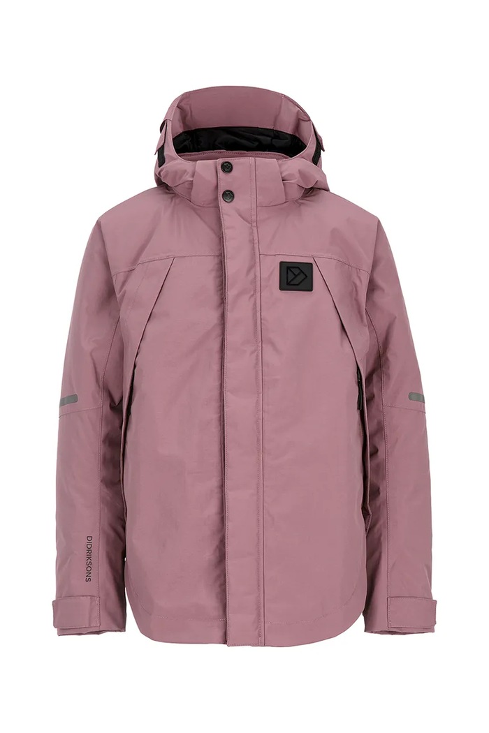 Didriksons Kurtka dziecięca ZIRRA KIDS JACKET 506264 różowy AW26