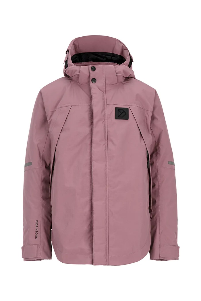 Didriksons Kurtka dziecięca ZIRRA KIDS JACKET 506264 różowy AW26