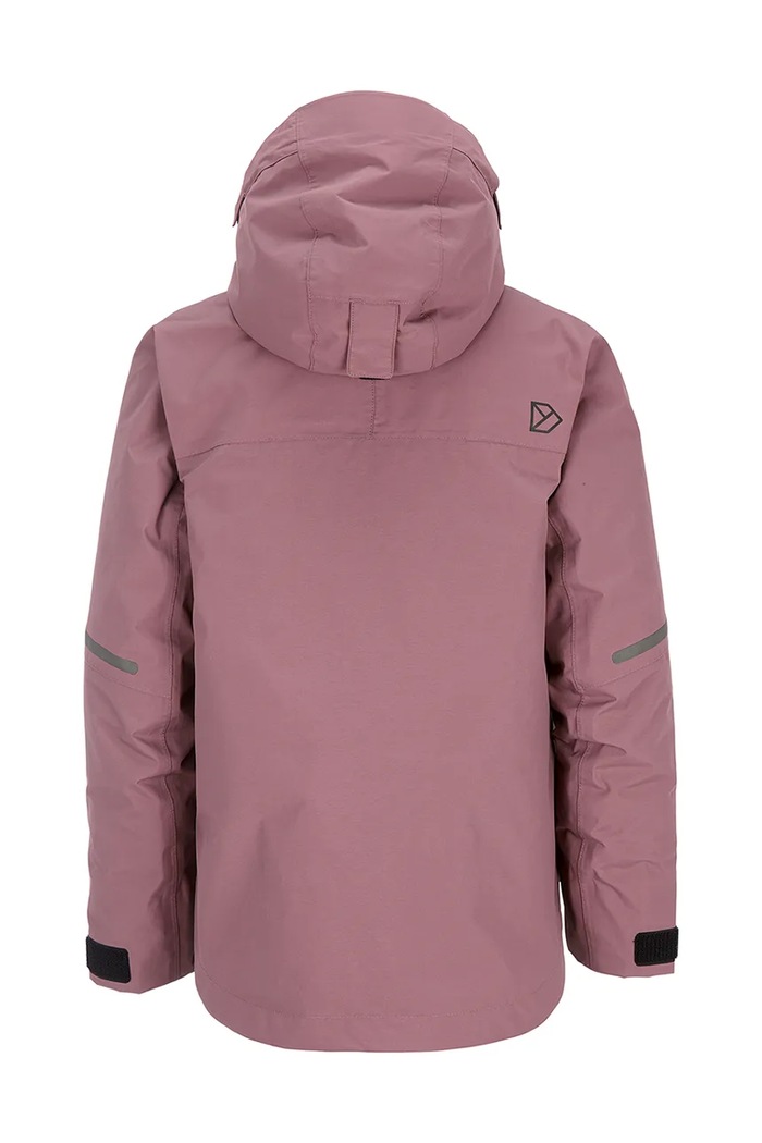 Dziewczynka Didriksons Kurtka dziecięca ZIRRA KIDS JACKET 506264 różowy