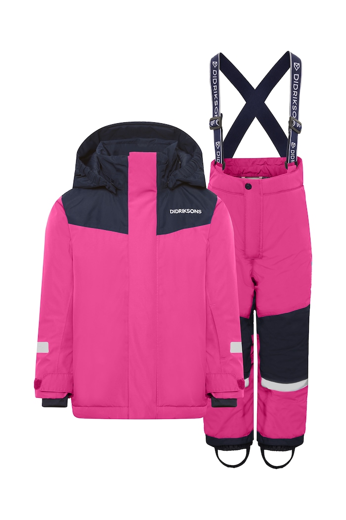 Didriksons Kombinezon narciarski dziecięcy SKARE KIDS SET 2 506313.G różowy AW26