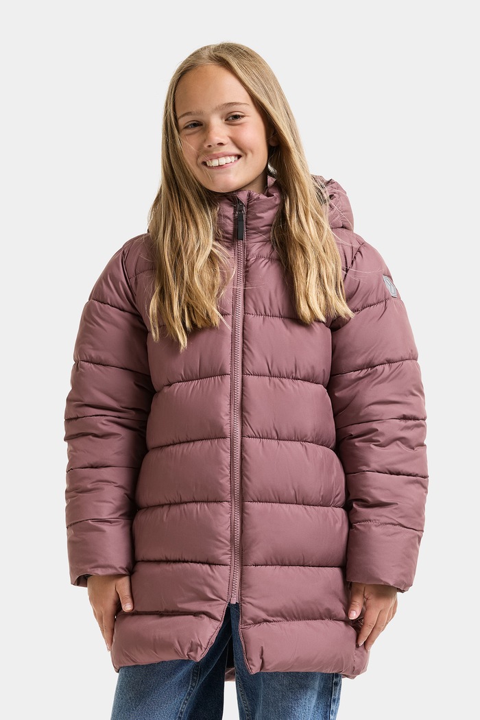 Didriksons Kurtka zimowa dziecięca SCORIA KIDS PARKA 2 różowy 506476.G