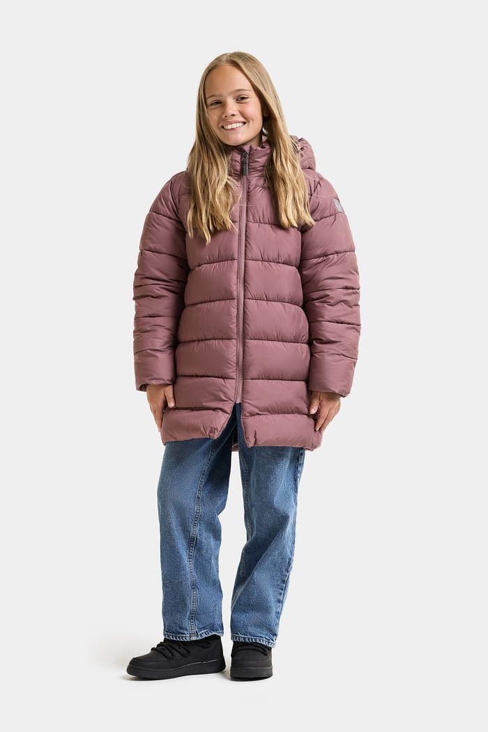 Kurtka zimowa dziecięca SCORIA KIDS PARKA 2 Didriksons różowy 506476.G