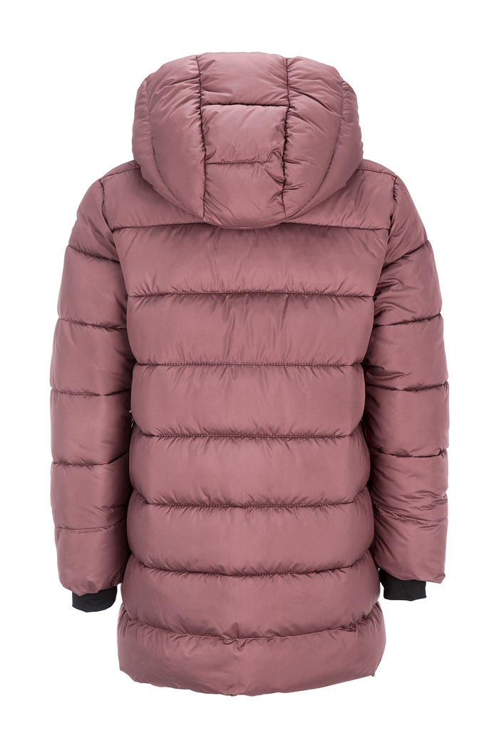 Dziewczynka Didriksons Kurtka zimowa dziecięca SCORIA KIDS PARKA 2 506476.G różowy