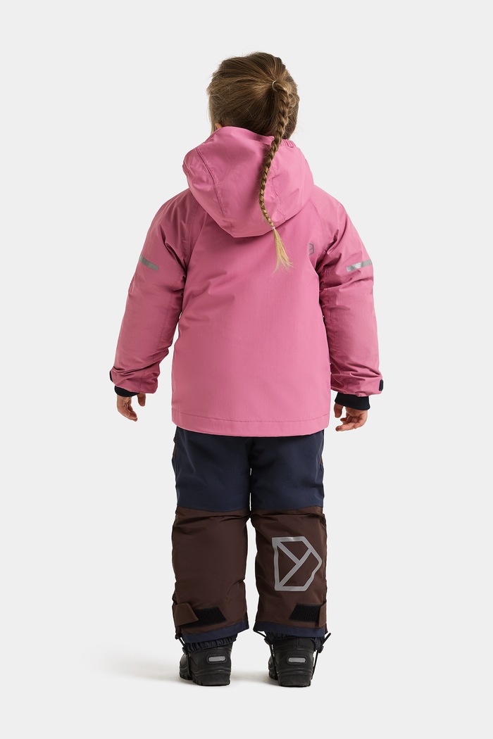 Kurtka zimowa dziecięca FALKEN KIDS JKT 2 Didriksons 506307.G różowy