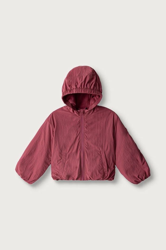 United Colors of Benetton Kratka jakna otroška roza 2IGGGN04L.P.Seasonal