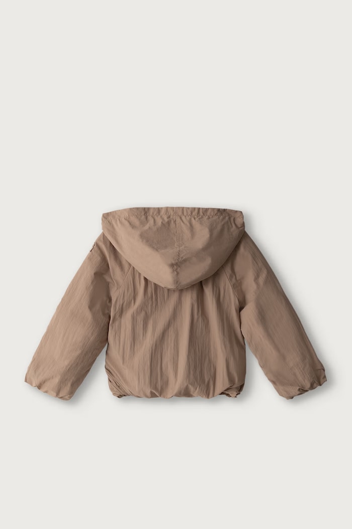 United Colors of Benetton Krótka kurtka dziecięca 2IGGCN07E.G.Seasonal brązowy AW26