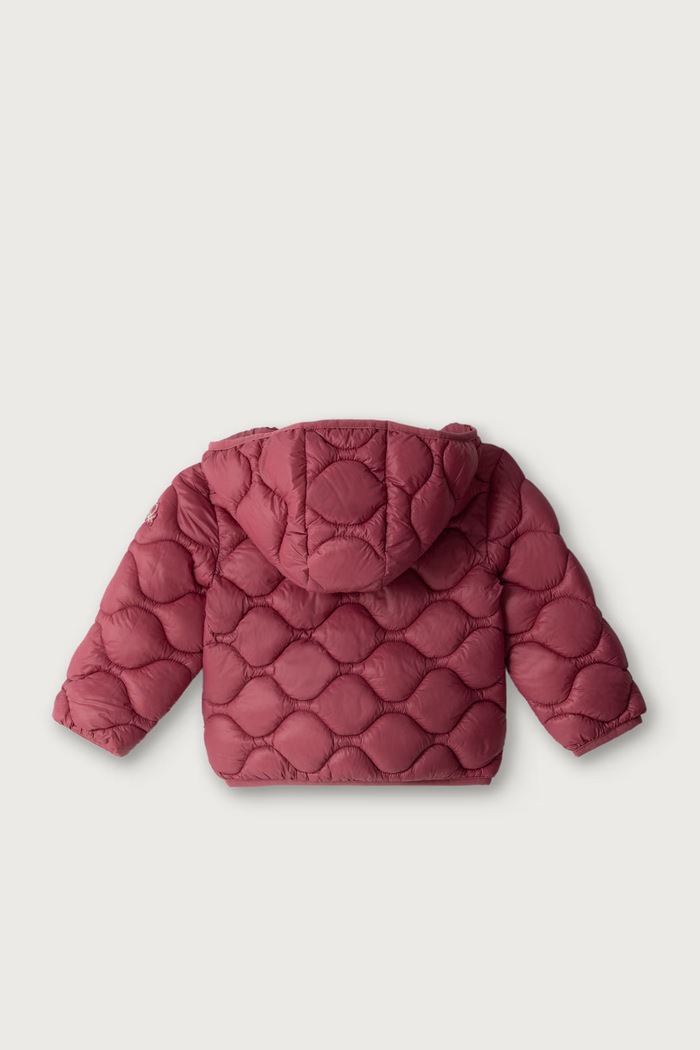 United Colors of Benetton Prošívaná bunda dětská 21INGN04M.P.Seasonal růžová AW26