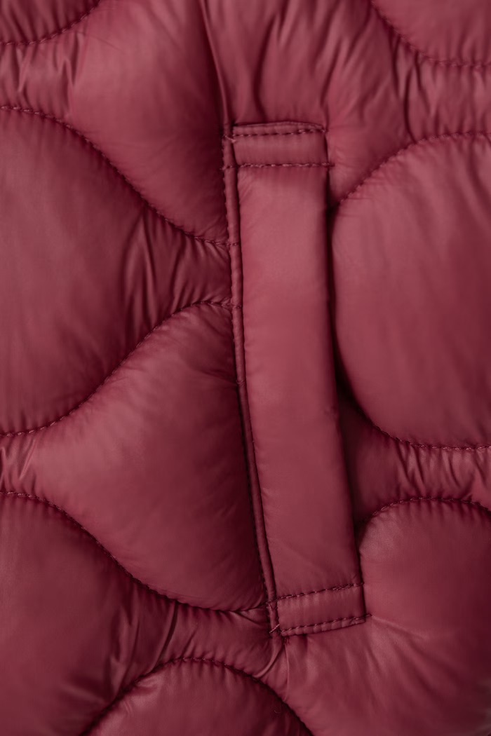 DÍVKA United Colors of Benetton Prošívaná bunda dětská 21INGN04M.P.Seasonal růžová