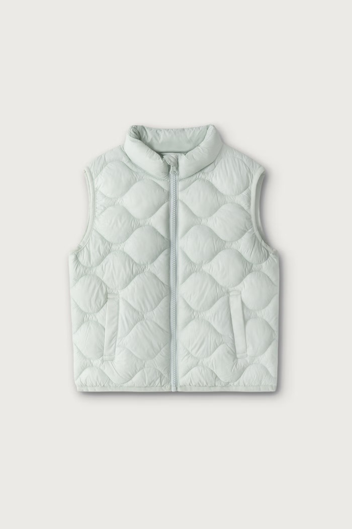 United Colors of Benetton Bezrękawnik dziecięcy zielony 21INGJ00T.P.Seasonal