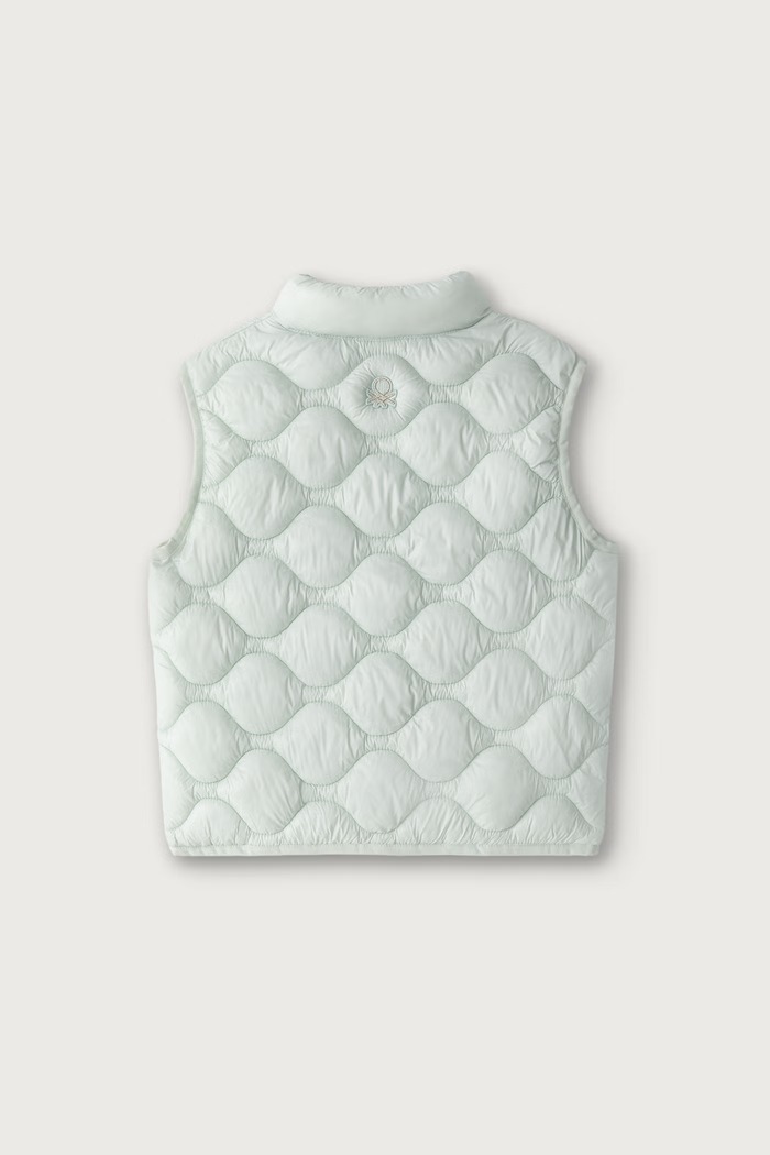 United Colors of Benetton Bezrękawnik dziecięcy 21INGJ00T.P.Seasonal zielony AW26