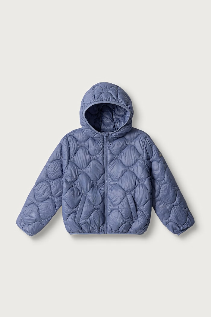 United Colors of Benetton Prošívaná bunda dětská fialová 21INCN07F.G.Seasonal