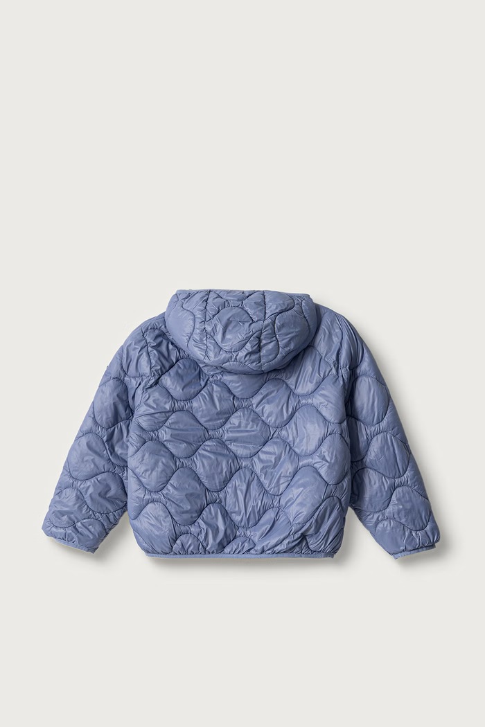 United Colors of Benetton Kurtka pikowana dziecięca 21INCN07F.G.Seasonal fioletowy AW26