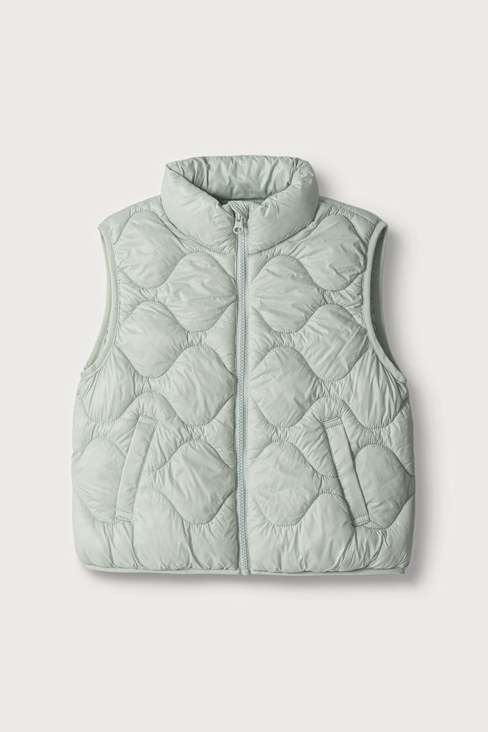 United Colors of Benetton Bezrękawnik dziecięcy zielony 21INCJ01A.G.Seasonal