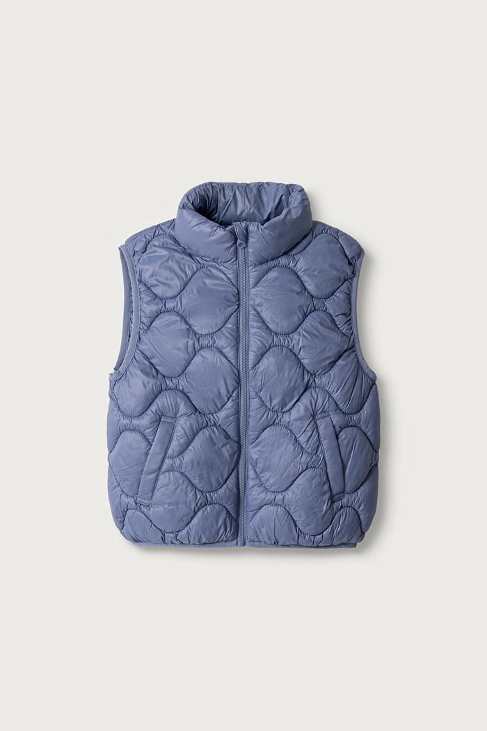 United Colors of Benetton Bezrękawnik dziecięcy fioletowy 21INCJ01A.G.Seasonal