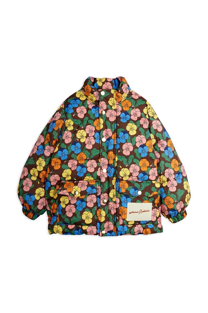 Kurtka puchowa dziecięca Mini Rodini 26710108 multicolor