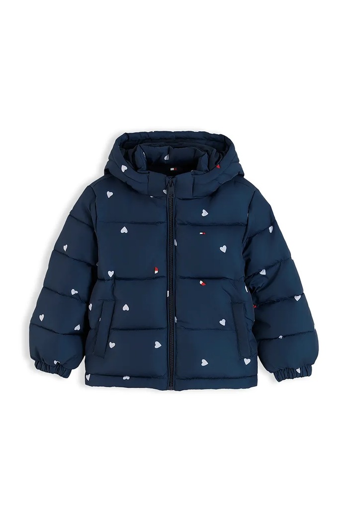 Tommy Hilfiger Kurtka pikowana dziecięca KS0KS00811.G.9BY2 granatowy AW26