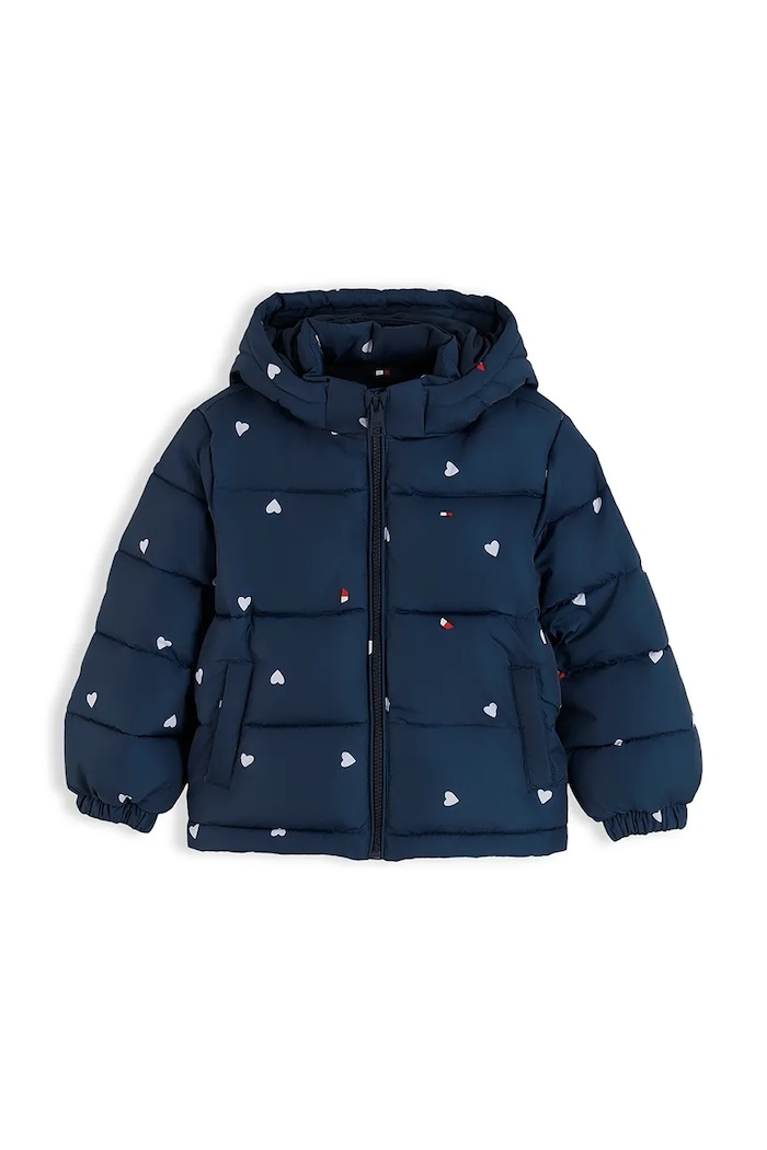 Tommy Hilfiger Kurtka pikowana dziecięca KS0KS00811.G.9BY2 granatowy AW26