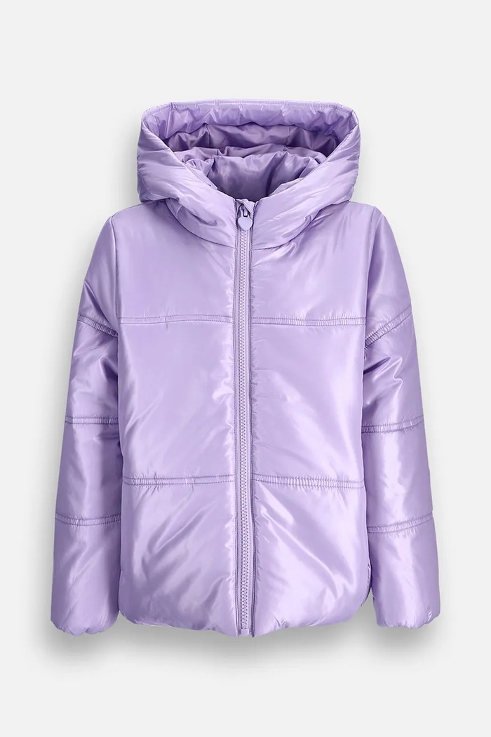 Coccodrillo Krótka kurtka dziecięca ZC6152105OGK fioletowy AW26