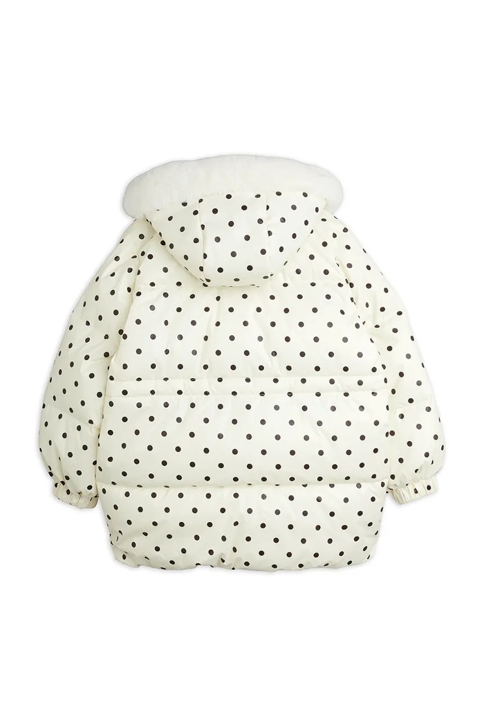 Mini Rodini kurtka pikowana dziecięca 26710107 biały AW26