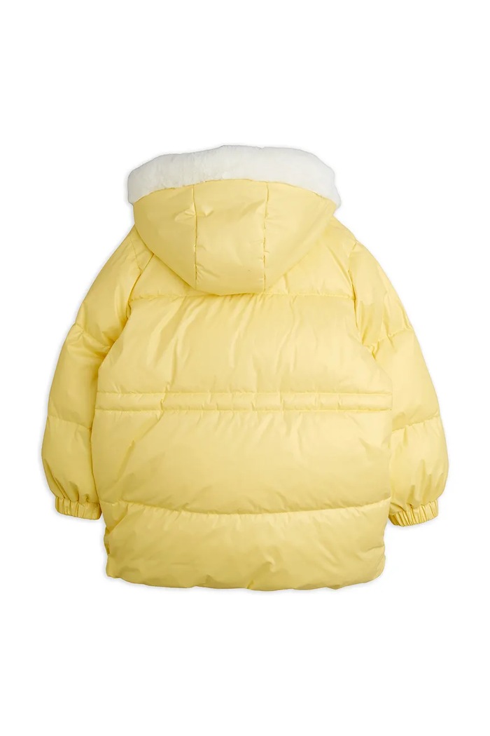 Dziewczynka Mini Rodini kurtka pikowana dziecięca 26710107 żółty