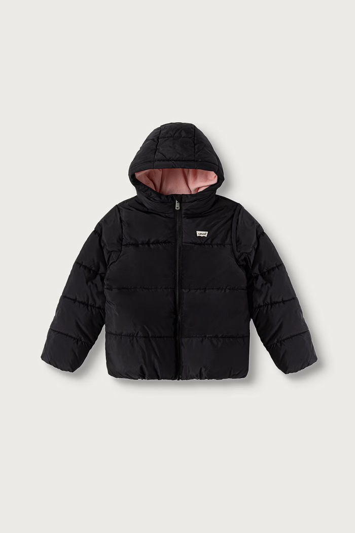 Levi's kurtka pikowana damska CORE BATWING PUFFER czarny 3ER430
