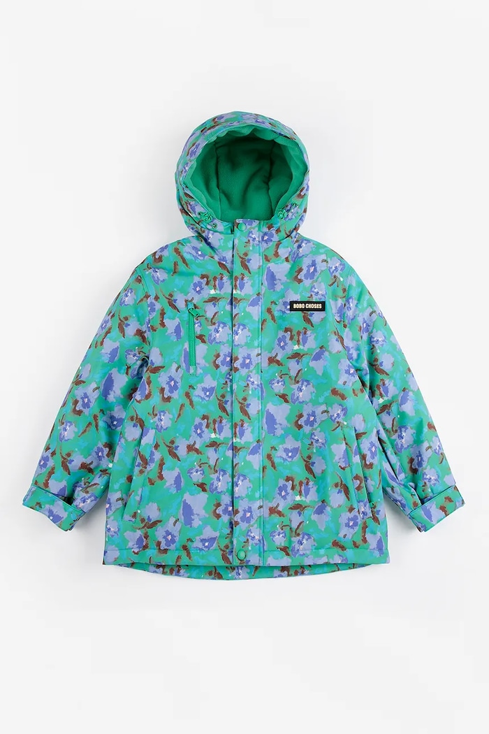 Bobo Choses Kurtka dziecięca Watercolor 226AC108 zielony AW26
