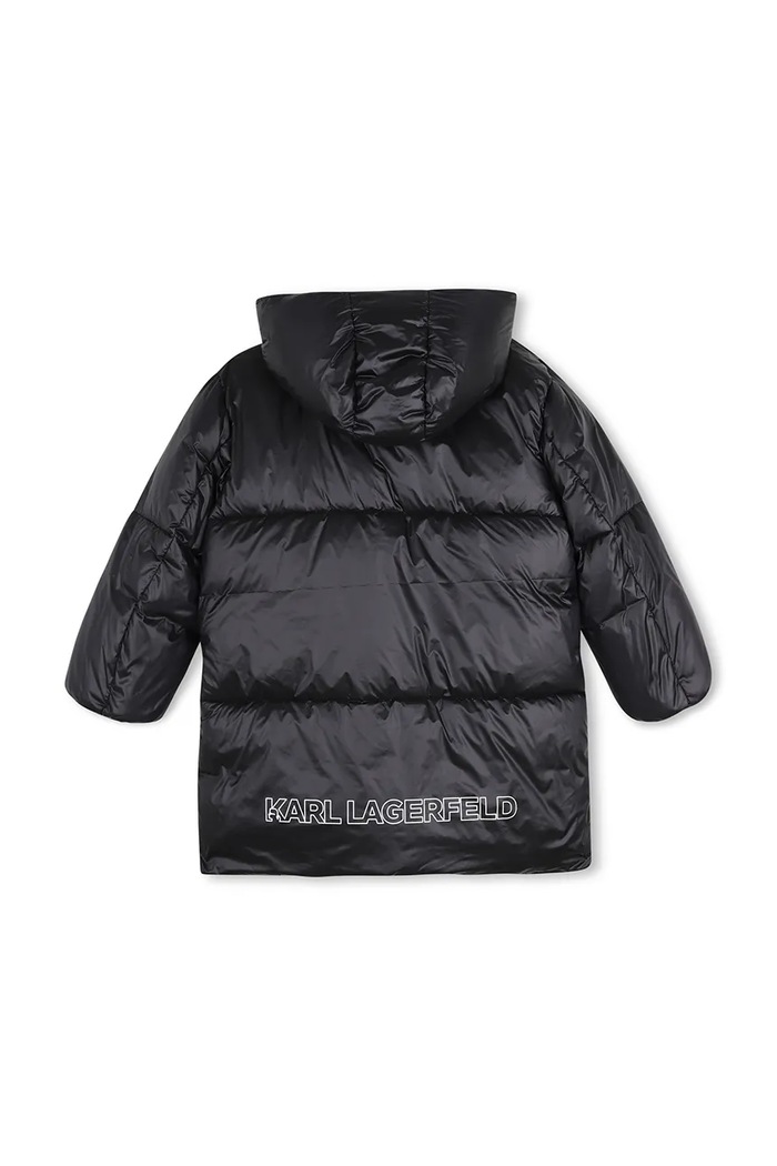 Момиче Karl Lagerfeld Капитонирано яке за деца Z31355.114.150 черен
