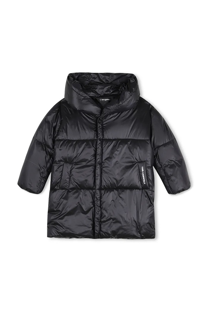 Karl Lagerfeld Капитонирано яке за деца Z31355.156.162 черен AW26