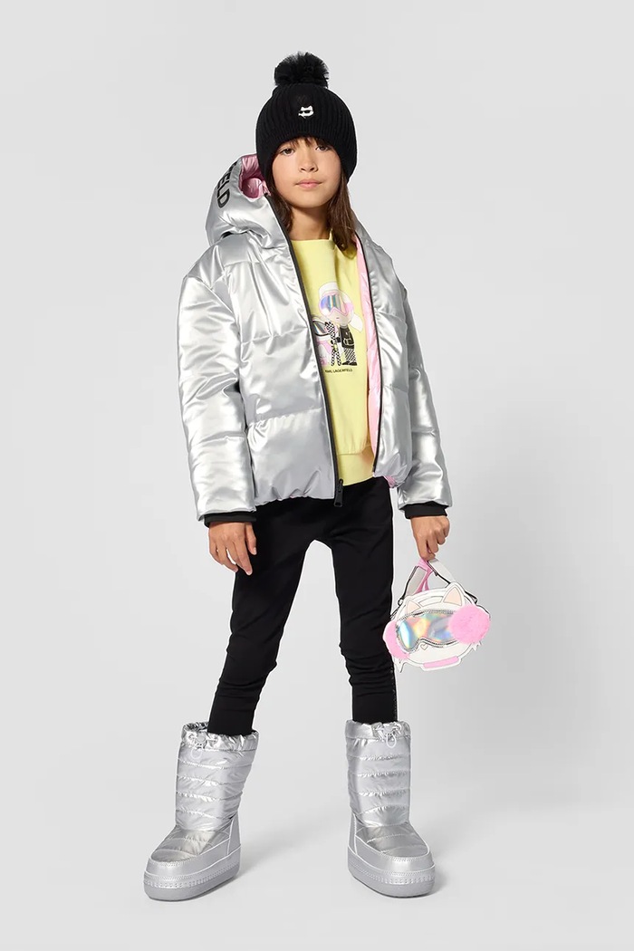 Karl Lagerfeld Двустранно яке за деца Z31353.156.162