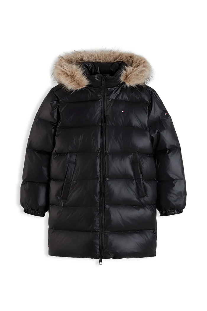 Tommy Hilfiger Kurtka puchowa dziecięca KG0KG09674.104.122.9BY2 czarny AW26