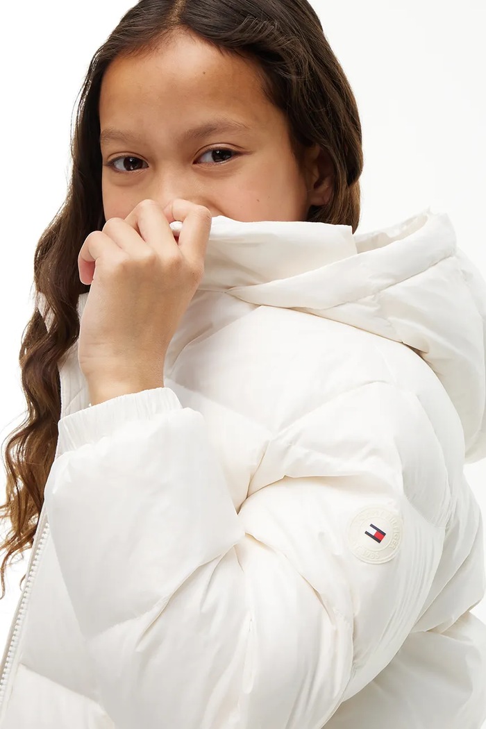 Tommy Hilfiger Kurtka puchowa dziecięca KG0KG09673.128.176.9BY2