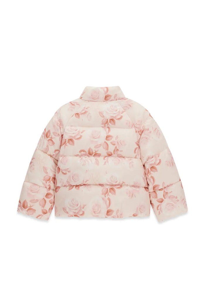 Guess Kurtka zimowa dziecięca K6BL11.W3977.9BY2 różowy AW26