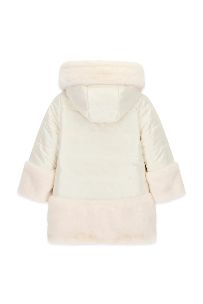 Guess Kurtka dwustronna dziecięca K6BL04.W3965.9BY2 beżowy AW26