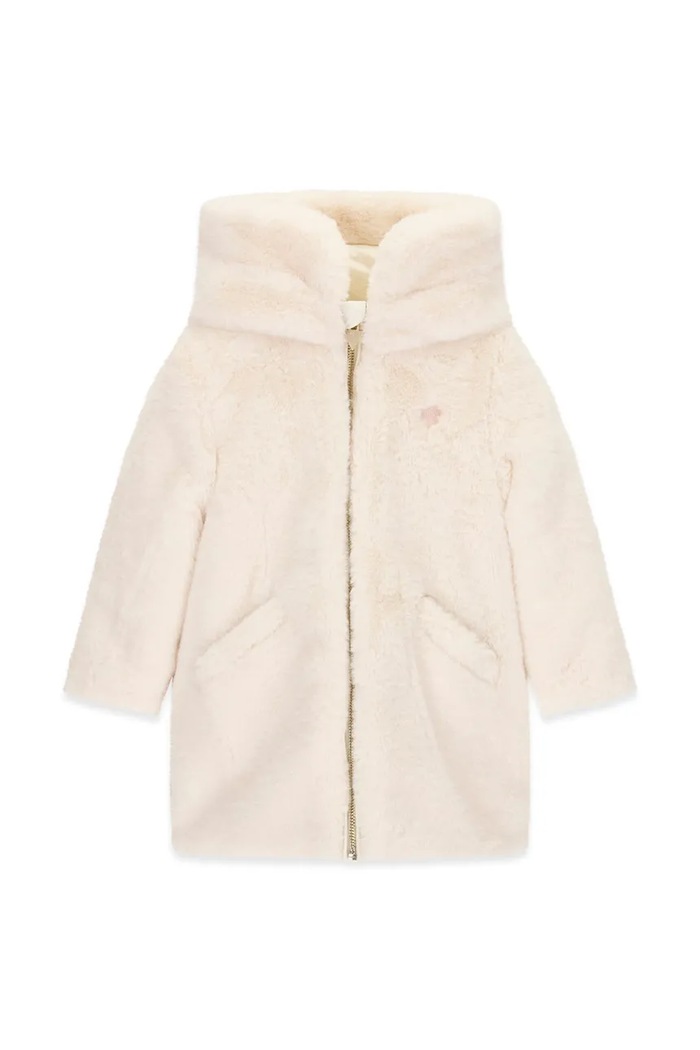 Dziewczynka Guess Kurtka dwustronna dziecięca K6BL04.W3965.9BY2 beżowy