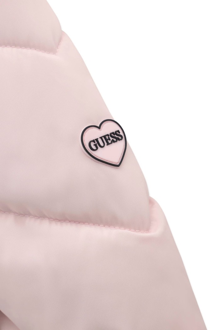 Зимова куртка дитяча Guess K6BL03.W3963.9BY2 рожевий