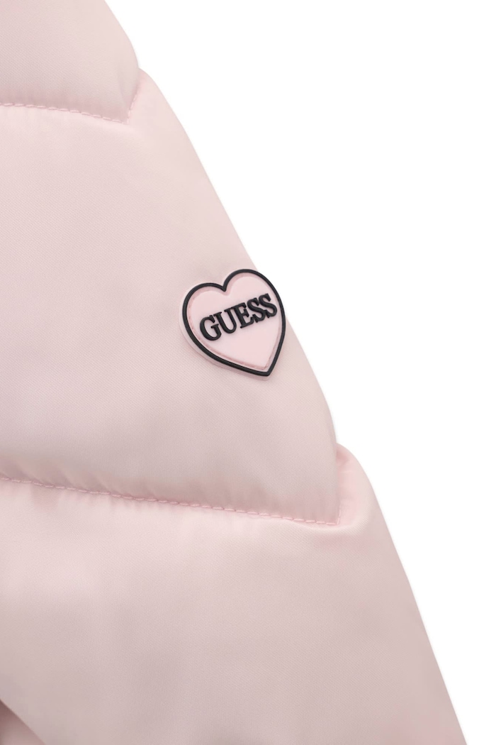 Зимова куртка дитяча Guess K6BL03.W3963.9BY2 рожевий