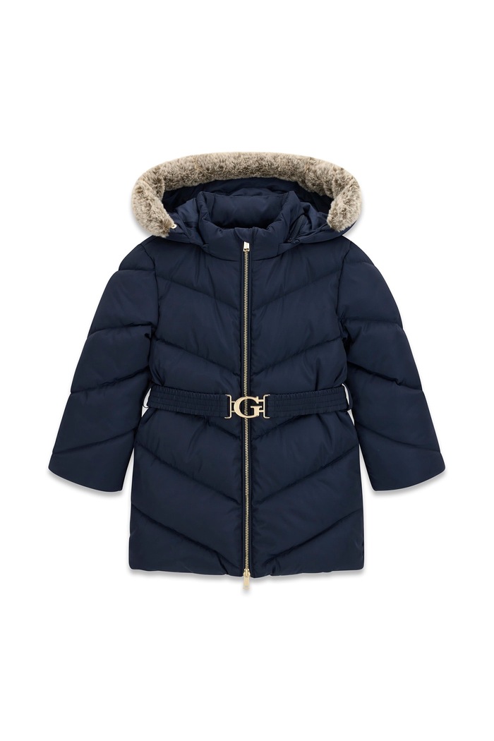 Guess Kurtka zimowa dziecięca granatowy K6BL03.W3963.9BY2