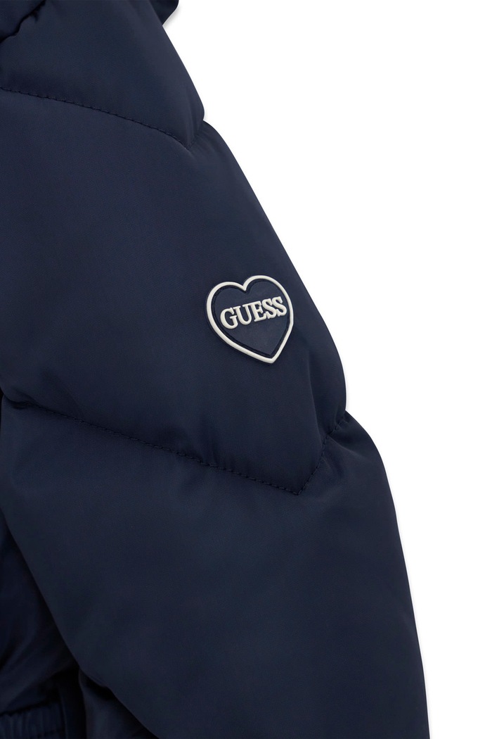 Kurtka zimowa dziecięca Guess K6BL03.W3963.9BY2 granatowy