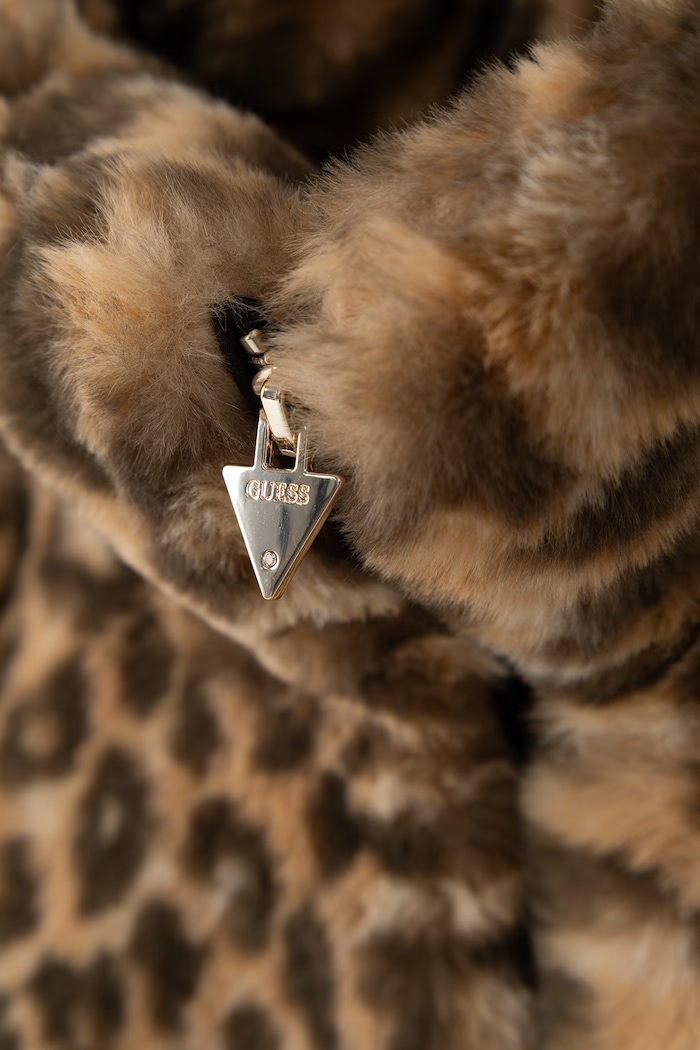 Dziewczynka Guess Kurtka dziecięca J6BL24.K6683.9BY2 beżowy