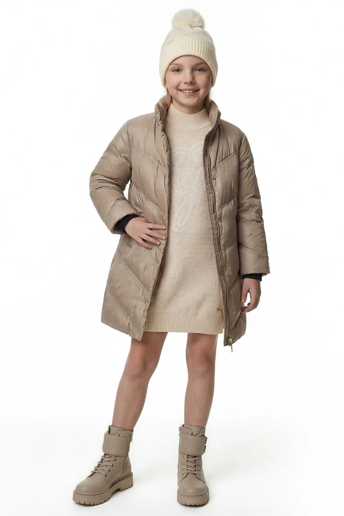 Guess Kurtka zimowa dziecięca beżowy J6BL15.W4007.9BY2