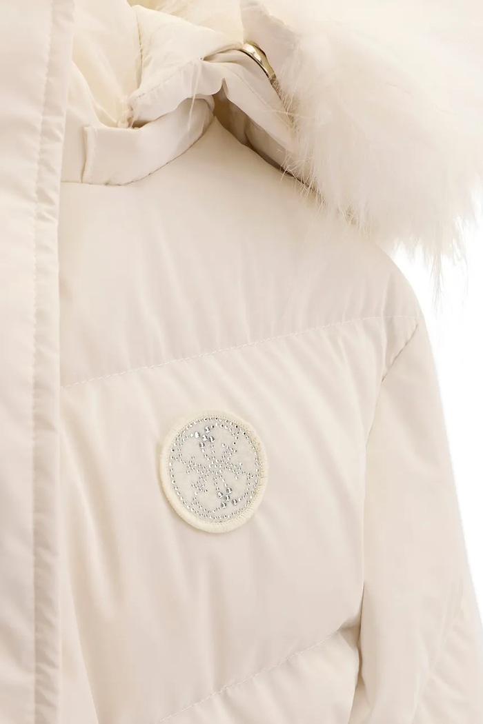 Dziewczynka Guess Kurtka zimowa dziecięca J6BL14.W4006.9BY2 beżowy