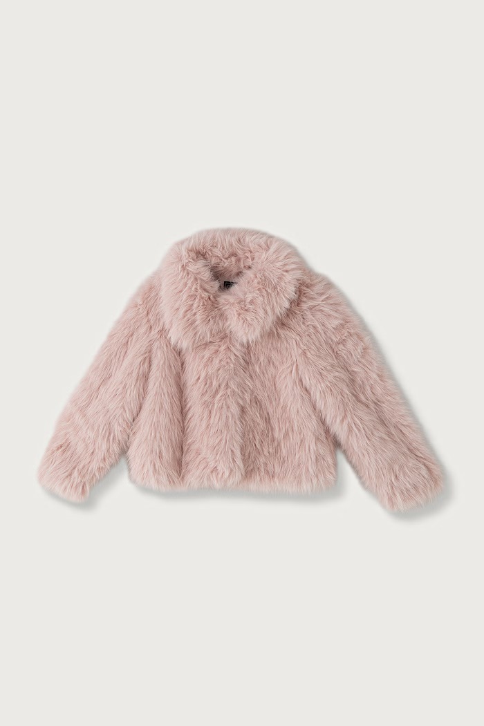 Guess Krótka kurtka dziecięca różowy J6BL06.W3998.9BY2